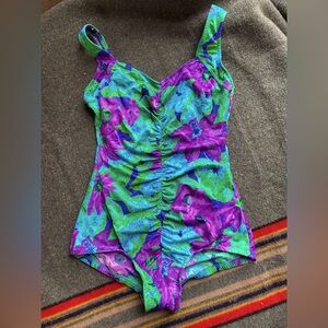 Vintage Pin-Up Style Swimsuit